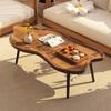 Mesa de centro creativa de estilo crema para apartamentos pequeños, sala de estar, mesa de té pequeña tipo nube, mesa de sofá para el hogar, mesa de comedor pequeña para sala de estar