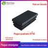 25*50 mesa e cadeira pé tampa tubo de aço tampa interna prateleira plug cabeça móveis pé cadeira acessórios