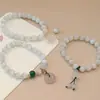 Pulsera de Ópalo nuevo estilo chino elegante estilo nacional pulsera de moda flor de loto hebilla de seguridad pulsera de estilo literario versátil venta al por mayor