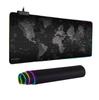 Mousepad RGB, tapete para teclado e mesa, espesso, para e-sports, extra grande, luminoso, à prova d'água, com conexão USB, fornecimento internacional.