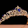 Corona de Novia Barroca Transfronteriza Europea y Americana Estilo Nuevo Aleación Tocado Venta al por Mayor Lujo Estilo Palacio