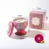 Vela de Flor Seca para Aromaterapia de Hojalata Dormitorio Larga Duración Caja de Regalo para el Hogar Sala de Estar Set de Decoración Copa de Recuerdo