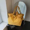 Bolsa de mano de gran capacidad para mujer, nuevo estilo verano 2026, bolso de hombro casual, bolsa para clase de estudiante universitario