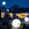 Lámpara de Luna Luminosa para Exterior Resina de Fibra de Vidrio Lámpara Grande de Luna Planeta Lámpara Decorativa de Diseño de Ingeniería de Paisaje para Exterior