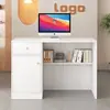 Balcão de Caixa Comercial para Loja de Roupas Simples Balcão de Recepção de Salão de Beleza Balcão de Caixa Pequeno para Loja de Roupas Femininas