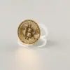 Atacado do Fabricante Bitcoin Moeda Estrangeira Moeda de Ouro Moeda Virtual Moeda Comemorativa Pequeno Presente Bitcoin Comércio Exterior
