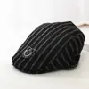 Boina Sombrero de Otoño para Hombres y Mujeres, Sombrero Estilo Coreano para Bebés y Niños, Sombrero de Sol Rayado de Primavera y Otoño para Bebés, Gorra de Béisbol