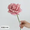 Flores Artificiais de Alta Qualidade com Rosa Gerbera Realista Flores Criativas para Casamento Decoração de Casa Aromaterapia Flores Falsas