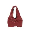 Bolso Cruzado Casual Estilo Coreano para Mujer 2025 Otoño Nuevo Dulce Simple Bolso de Axila Correa Lazo Bolso de Mano