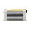 Enfriador de Doble Ventilador Risen Ah0608Tl Placa de Aluminio Tipo Aleta Interna Radiador de Aceite Hidráulico Refrigerado por Aire Duradero