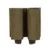 Bolsa Rápida para Carregador Duplo 9mm Funcional Sistema de Encaixe Molle Tático Glock Conjunto Universal Nylon 1000D