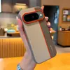 Adequado para capa de celular Google Pixel 11ProXL, moldura de lente de metal Google 10, capa protetora de couro estilo simples