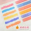 Resaltador cuadrado de color gel de dibujos animados para estudiante protección ocular marcador clave color marcador pluma para diario de mano