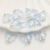 Colgante de Mariposa con Gradiente de Imitación de Jade de Vidrio Cuentas Sueltas Materiales para Pulsera de Cuentas Estilo Antiguo Colgante para Accesorios Hanfu Estilo Chino