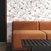 Papel Pintado Adhesivo con Patrón Floral Acuarela Estilo Retro Decoración de Sala de Estar Dormitorio Venta al por Mayor Transfronteriza Papel Pintado Decorativo Nuevo Estilo Chino