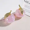 Beleza de Gelo Laranja Grande com Pendente Colgante Artesanal DIY Corrente para Celular Joia de Carro Pingente Brincos Acessórios Pacote de Material