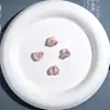 Corazón Brillante como un Diamante Forma de Corazón Luna Fría Lentejuelas Finas Cuentas Acrílicas Galvanizadas Irregulares Cuentas Sueltas Accesorios para Cadena de Teléfono DIY