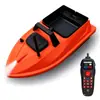 Barca cebo inteligente con sensor de temperatura transfronteriza, barca de pesca exterior con control remoto GPS, barca eléctrica dispensadora de cebo, barca cebo para atraer peces, venta al por mayor para exportación