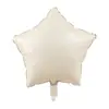 Globo de película de aluminio de 18 pulgadas con forma de estrella de cinco puntas, ideal para cumpleaños, bodas, actividades al por mayor, diseño flotante