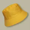 Chapéu de Pescador de Algodão com Logo Personalizado, Chapéu Bucket de Aba Larga Unissex, Proteção Solar, Versátil para Moda Casual ao Ar Livre
