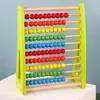 Ábaco de Madera Colorido con Cuentas para Educación Temprana, Combinación de Colores Divertida, Juguetes Educativos de Entrenamiento para Bebés en el Jardín de Infancia
