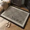 Alfombrillas de Suelo de Gama Alta, Felpudos de Entrada, Alfombrillas de Suelo Resistentes a Manchas para Puertas de Entrada, Alfombras, Felpudos Antideslizantes que Eliminan el Polvo, Felpudos Domésticos de Dibujos Animados