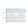 Bolsa para Archivos A4 Engrosada con Malla Transparente y Cremallera por Tema Bolsa para Guardar Exámenes A4 Bolsa para Documentos Oficiales de Estudiante