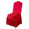 Funda de Silla para Banquete de Boda al por Mayor Funda Universal para Silla de Hotel Cubierta para Silla de Restaurante Establecimiento de Catering Funda Protectora para Asiento