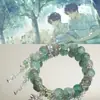 Tu Shan Jing Ye 17 Pulsera Vintage de Múltiples Capas con Cuentas Exquisito Temperamento Suave Nicho Pulsera de Alta Calidad Novia