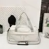 Bolsa de viaje casual de moda estilo coreano, adecuada para viajes cortos, se puede acoplar a una maleta con ruedas, con separación para ropa seca y húmeda y compartimento para zapatos, bolsa para deportes y fitness