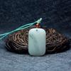Colgante Tianshan Cui Jade de Seda Dorada Natural de Xinjiang Marca Pan de Jade Colgante de Jade Tianshan Cui Ping An Marca Nada Venta al por Mayor
