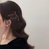 Pinza para el pelo de leopardo retro de alta gama con lazo, pinza para el pelo de estilo coreano de moda, nuevo pinza para el pelo de temperamento de alta gama para mujer