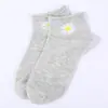 Calcetines de Barco para Exportación de Primavera y Verano, Calcetines Bajos, Calcetines de Mujer de Colores Caramelo, Calcetines Cortos de Margarita a la Moda, Calcetines Invisibles Transpirables
