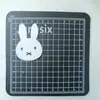 Patch de Acrílico Fofo com Gatinho e Cachorrinho Estampados Grampo de Cabelo Coelho de Desenho Animado Feminino Coração Acessórios para Chave DIY Joias
