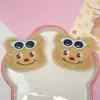2024 nuevas gafas de sol gafas de sol peluche oso de dibujos animados cabeza tocado accesorios calcetines accesorios DIY