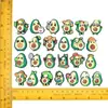 Charms Criativos e Personalizados para Tamancos Série Abacate DIY Destacáveis Decorações de Sapato de Borracha Macia