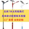 Poste de poste de rua solar LED étnico chinês antigo 6 metros 8 metros impressão personalizada externa Poste de poste de rua Miao de Xizang