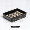 Lujo Ligero Caja de Jabón con Drenaje de Nube Baño Creativo Sin Perforaciones Jabonera de Cerámica Plato de Jabón de Hada Minimalista Vela Excelente