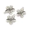 Acessórios para Joias DIY Transfronteiriços Atacado Pingente de Flor Plumeria Vintage Colar Pulseira Chaveiro Pingente de Liga Feito à Mão