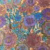 Tela Estampada de Algodón y Lino Estilo Étnico Flor Mandala Occidental Tela Bohemia Almohada Lijiang Mantel Falda de Lino