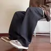 Pantalones de chándal holgados para hombre para otoño e invierno, pantalones anchos fluidos para hombre, pantalones largos casuales de moda, pantalones deportivos rectos de otoño