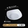 Prato branco de melamina espessado KTV prato criativo conjunto completo de prato de lanche prato de salada personalizado em forma comercial