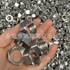 Aço inoxidável 304 porca sextavada de 6 pontas usinagem CNC porca de batente G3/4 junta de porca sanfonada de alto padrão