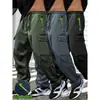 Pantalones de trabajo de moda de primavera y otoño transfronterizos de Amazon con cordón en el bolsillo para hombre, pierna recta, versátiles, casuales, largos, al por mayor, en stock