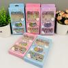 Set de Uñas Vestibles de Dibujos Animados Set de Pulsera Rosa para Niños Pegatinas de Uñas Artísticas Parche de Uña Removible para Niñas Pequeñas Venta al por Mayor