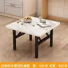 Mesa plegable mesa de comedor apartamento pequeño mesa de comedor para el hogar cuadrada mesa pequeña para exteriores puesto mesa baja mesa de puesto callejero mesa de comida rápida