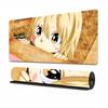 Alfombrilla de ratón Fairy Tail extragrande para niños Nats Lucy Pad para teclado grande Anime Borde bloqueado Mesa de dormitorio Alfombrilla