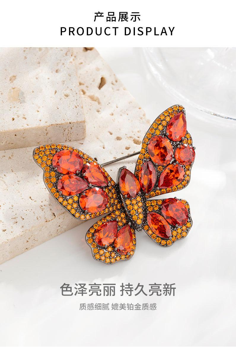 复古宫廷风立体蝴蝶胸针时尚高级感昆虫胸花小众新品