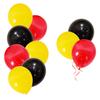 Decoración temática de fiesta de vehículo de ingeniería de construcción Bandera de cumpleaños de vehículo de ingeniería Banner Globo de película de aluminio Tarjeta de inserción para pastel de cumpleaños