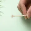 Fabricantes em estoque este cordão de algodão com núcleo branco preto branqueado de 1 mm a 7 mm, corda redonda com cordão, cordão de cintura, boné